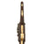 Original 19th Century Ottoman .61 Caliber Short Flintlock Holster Pistol with Engraved Brass Butt Cap