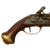 Original European Continental Matched Pair of Brass Mounted Flintlock Vest Pistols - Circa 1800 Original Items