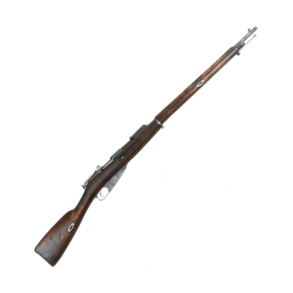 Original Antique Imperial Russian Mosin-Nagant M1891 Three-Line Infantry Rifle by Izhevsk Arsenal Serial 86925 - dated 1896 Original Items
