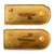 Original Italian WWII M.V.S.N. Membership Gilt Shoulder Boards with Velvet Backing Original Items