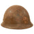 Original Japanese WWII Battle-Damaged Type 90 Army Helmet with Relic Liner - Tetsubo Original Items