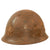 Original Japanese WWII Battle-Damaged Type 90 Army Helmet with Relic Liner - Tetsubo Original Items