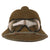 Original German WWII 2nd Model Afrikakorps DAK Sun Helmet with Eye Shields - size 54 Original Items