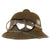 Original German WWII 2nd Model Afrikakorps DAK Sun Helmet with Eye Shields - size 54 Original Items