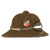 Original German WWII 2nd Model Afrikakorps DAK Sun Helmet with Eye Shields - size 54 Original Items