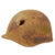 Original Soviet WWII M36 SSh-36 "Gladiator" Relic Helmet & Battle-Damaged SSh-40 Helmet Shell - Lot of Two Original Items