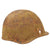 Original Soviet WWII M36 SSh-36 "Gladiator" Relic Helmet & Battle-Damaged SSh-40 Helmet Shell - Lot of Two Original Items