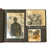Original Imperial Japanese WWII Army Photo Album with Great Shots of Good Luck Flags & Mortar Photo - 80 Photographs Total Original Items