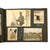 Original Imperial Japanese WWII Army Photo Album with Great Shots of Good Luck Flags & Mortar Photo - 80 Photographs Total Original Items