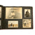 Original Imperial Japanese WWII Army Photo Album with Great Shots of Good Luck Flags & Mortar Photo - 80 Photographs Total Original Items