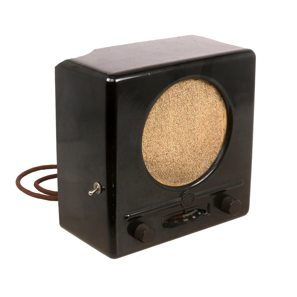 Original German WWII 1938 Kleinempfänger DKE 38 Radio by SABA-RADIO - Serial Nr. 41769 U Original Items