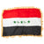 Original Operation Iraqi Freedom Flag of Iraq With Gold Trim Border - 34 x 48” Original Items