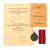 Original German WWII Eastern Front Medal with Named Award Document, Ribbon, Packet, and Stickpin - 368th Grenadier Regiment Original Items