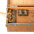 Original Japanese WWII Imperial Japanese Army Type 92 Field Telephone with Rare Rubberized Canvas Carrying Case & U.S. Intel Instruction Sheet - Dated 1945 Original Items