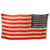 Original U.S. Pre-WWI 46 Star Multi-Piece Philadelphia Depot-Marked Cloth National Flag by M.G. Copeland of Washington, D.C. - 54 x 96” Original Items