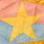 Original Vietnam War North Vietnamese Army Pennant Flag with Fringe - Viet Cong - 10" x 27” Original Items