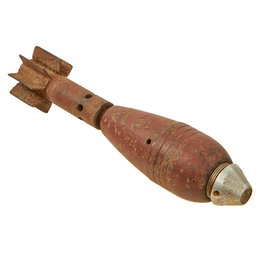 Original German WWII Inert 5cm Mortar Round - Leichter Granatwerfer 36 Original Items