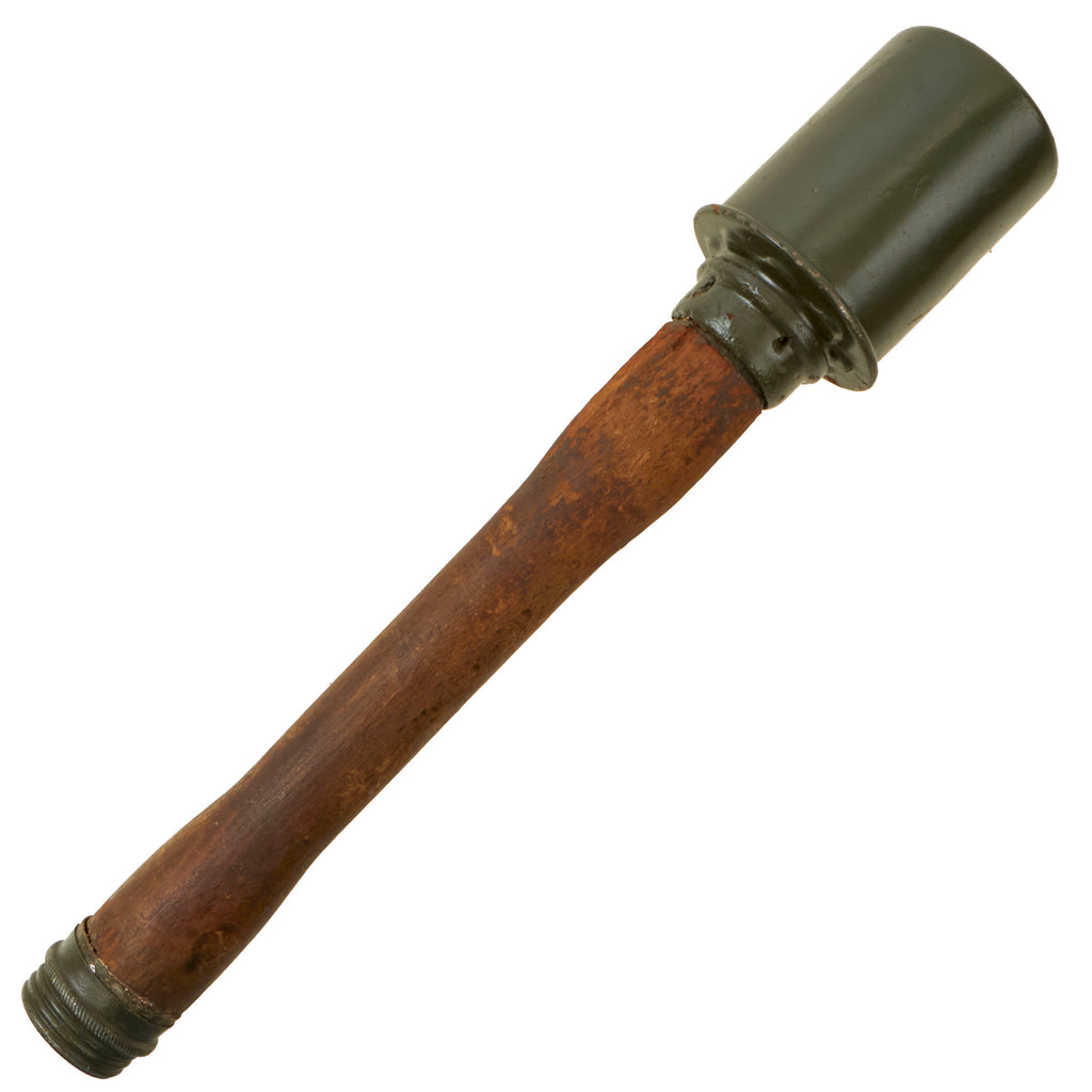 Original German WWII M24 Inert Stick Grenade Stielhandgranate - Repainted Original Items