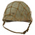 Original U.S. WWII US Navy 1942 McCord M1 Fixed Bale Helmet with Net and International Molded Plastics Liner Original Items