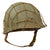 Original U.S. WWII US Navy 1942 McCord M1 Fixed Bale Helmet with Net and International Molded Plastics Liner Original Items