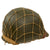 Original U.S. WWII Named M1 Front Seam Fixed Bale Helmet with Westinghouse Liner & Helmet Net - Early War “Flat Buckle” Liner Chinstrap Original Items