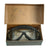 Original U.S. WWII M38 Tanker Helmet by Rawlings with M-1944 Goggles in Box - Size 7⅛ Original Items