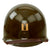 Original U.S. WWII Scarce Pennsylvania State Guard 4th Regiment Captain’s St. Clair Low-Pressure M1 Helmet Liner with Rayon Suspension Original Items