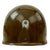 Original U.S. WWII Scarce Pennsylvania State Guard 4th Regiment Captain’s St. Clair Low-Pressure M1 Helmet Liner with Rayon Suspension Original Items