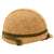 Original U.S. Korean War Era M1 Helmet & Liner with 3-Piece Burlap Cover as Worn During 1958 Lebanon Crisis Original Items