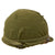 Original U.S. WWII - Early Vietnam War McCord M1 Helmet With OD Green Helmet Cover and Westinghouse Liner - Complete Original Items