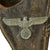 Original German WWII USGI Modified Black P.08 Luger Holster by Karl Barth with Added Heer Eagle Insignia - Dated 1941 Original Items