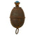 Original German WWII M-39 Egg Hand Grenade With Loose 1944 Dated Fuze - Inert Eierhandgranate Original Items