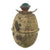 Original German WWII M-39 Egg Hand Grenade With Loose 1944 Dated Fuze - Inert Eierhandgranate Original Items