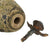 Original German WWII M-39 Egg Hand Grenade With Loose 1944 Dated Fuze - Inert Eierhandgranate Original Items
