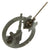 Original German WWII Heer Army Flak Anti-Aircraft Artillery Badge by Hermann Aurich - Excellent Condition Original Items
