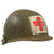 Original U.S. Korean War / Vietnam War Era Single Panel Medic’s McCord M1 Helmet with Westinghouse / CAPAC Liner Original Items