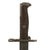 Original U.S. WWI & WWII M1905 Springfield 16 inch Rifle Bayonet Marked S.A. with Painted M1910 Scabbard & Plastic Ribbed Grips - Dated 1912 Original Items