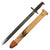 Original U.S. WWI M1905 Springfield 16 inch Rifle Bayonet marked S.A. with M1910 Scabbard - Dated 1909 Original Items