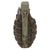 Original U.S. Pre-WWII Inert Early Body MkII Pineapple Grenade with Yellow Ring & M10A3 Fuze Original Items
