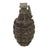 Original U.S. Pre-WWII Inert Early Body MkII Pineapple Grenade with Yellow Ring & M10A3 Fuze Original Items