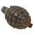 Original U.S. Pre-WWII Inert Early Body MkII Pineapple Grenade with Yellow Ring & M10A3 Fuze Original Items