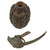 Original U.S. Pre-WWII Inert Early Body MkII Pineapple Grenade with Yellow Ring & M10A3 Fuze Original Items