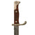 Original German WWI Commercial Private Purchase M1898/05 n/A Butcher Sawback Bayonet with “High Horns” & Leather Scabbard Original Items