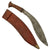 Original British WWII 1943-Dated MkII Pattern Kukri with Hard 1944-Dated Leather Scabbard Original Items