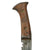 Original British WWII 1943-Dated MkII Pattern Kukri with Hard 1944-Dated Leather Scabbard Original Items