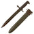 Original U.S. WWII M1 Garand 10 inch Bayonet by American Fork & Hoe with M7 Scabbard Original Items