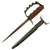 Original U.S. WWI M1917 Knuckle Duster Trench Knife by American Cutlery Co. with Reproduction Scabbard - Rare Maker Original Items