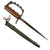 Original U.S. WWI M1917 Knuckle Duster Trench Knife by American Cutlery Co. with Reproduction Scabbard - Rare Maker Original Items