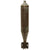 Original U.S. WWII 60mm Mortar M83 Illuminating Cartridge (ILL) with M65 Time Fuze Dated 1943 - Inert Original Items