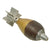 Original French WWII Inert 50mm Mortar Round for Modèle 37 Light Infantry Mortar with German Fuze & Waffenamt Original Items